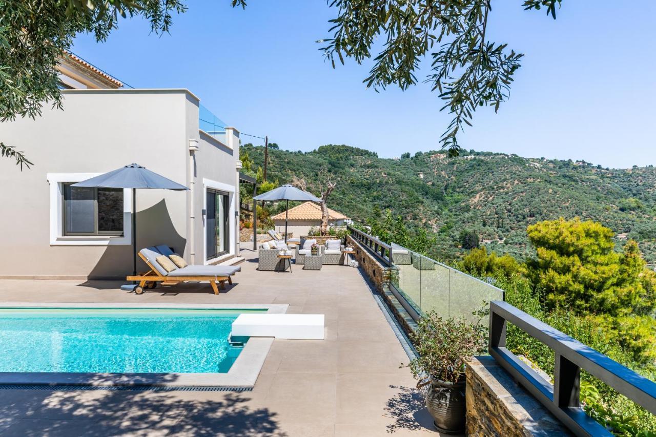 Villa Antigone Luxury Retreat 스코펠로스 타운 외부 사진