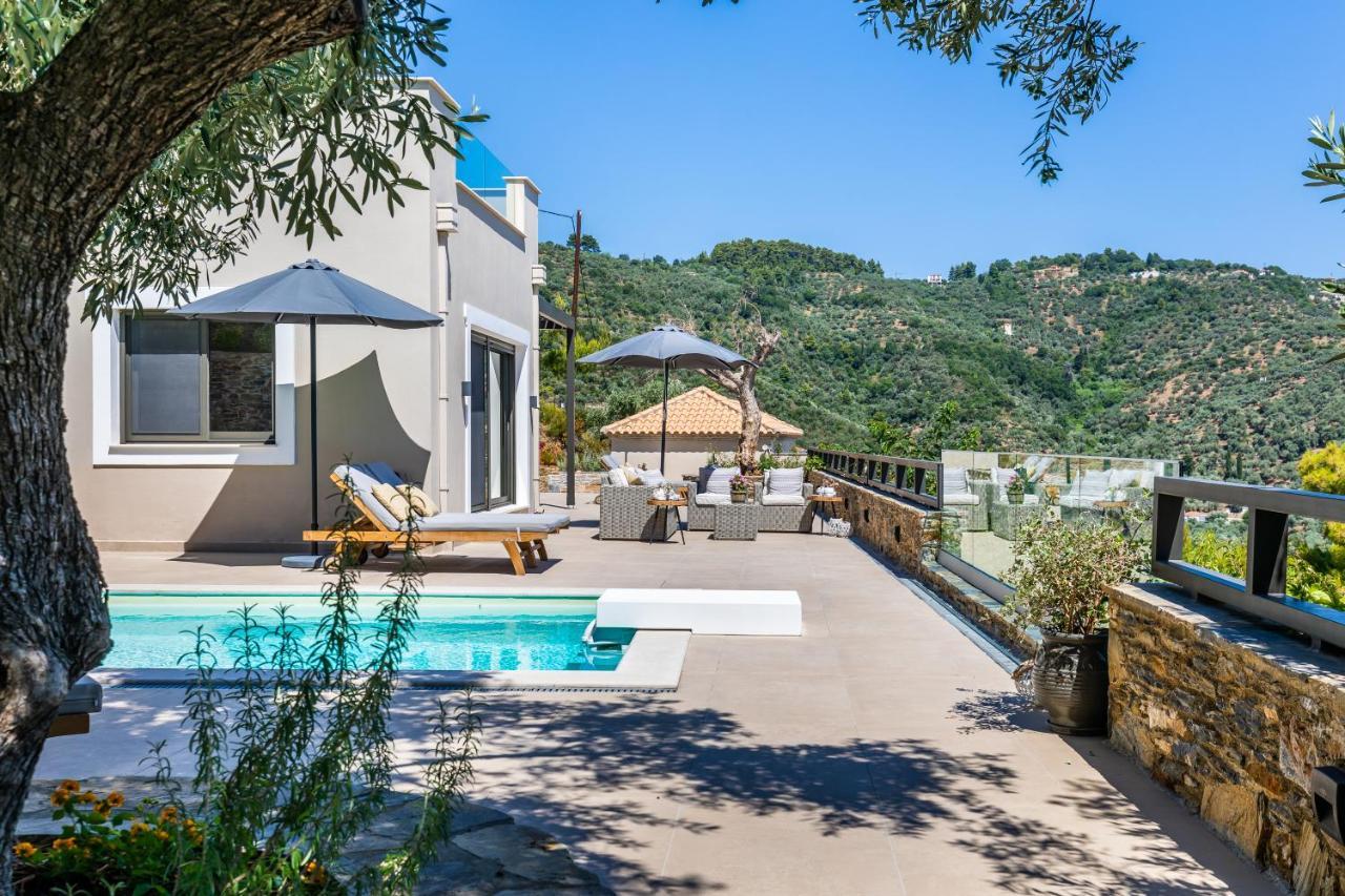 Villa Antigone Luxury Retreat 스코펠로스 타운 외부 사진