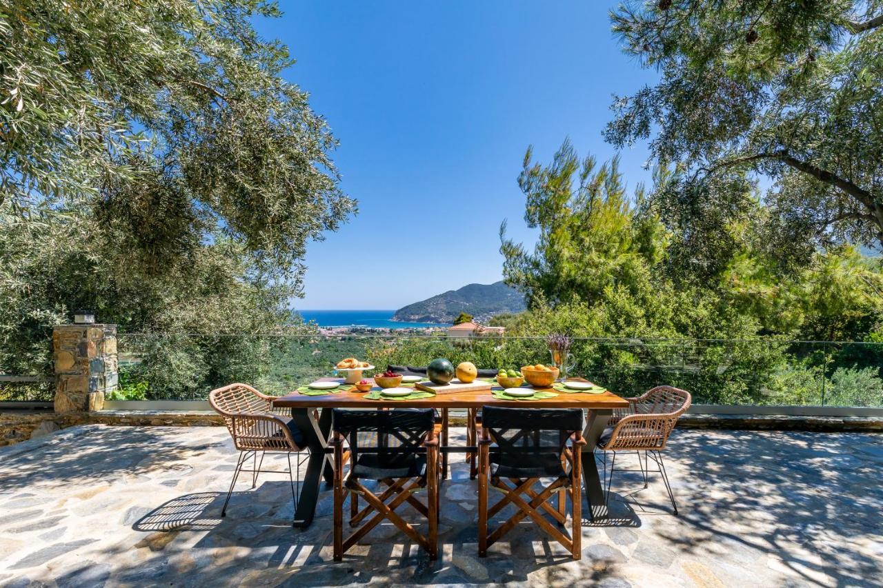 Villa Antigone Luxury Retreat 스코펠로스 타운 외부 사진