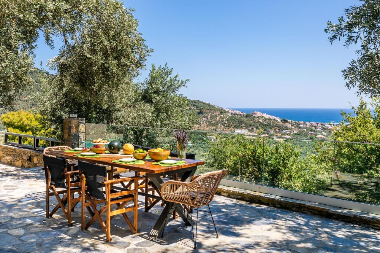 Villa Antigone Luxury Retreat 스코펠로스 타운 외부 사진