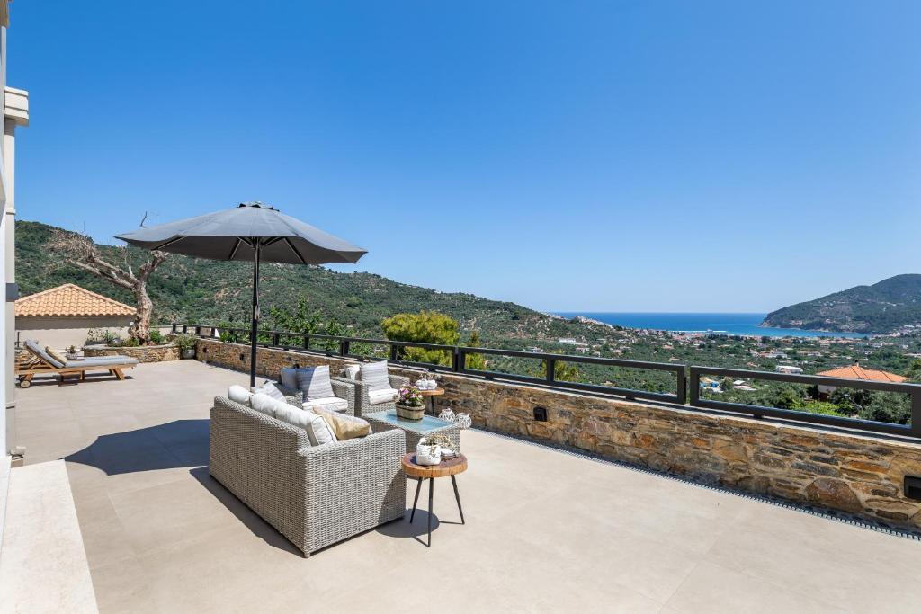 Villa Antigone Luxury Retreat 스코펠로스 타운 외부 사진