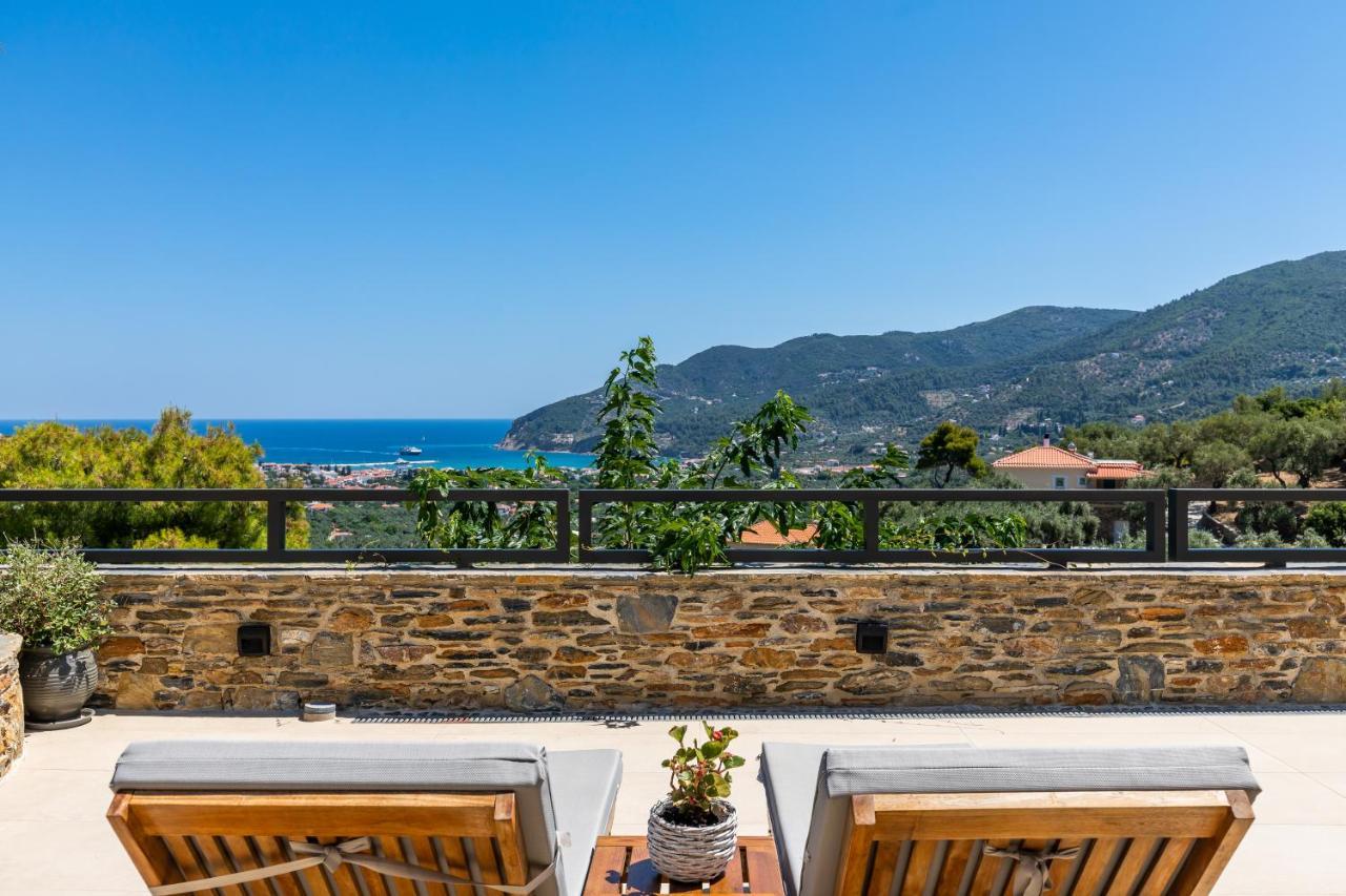 Villa Antigone Luxury Retreat 스코펠로스 타운 외부 사진