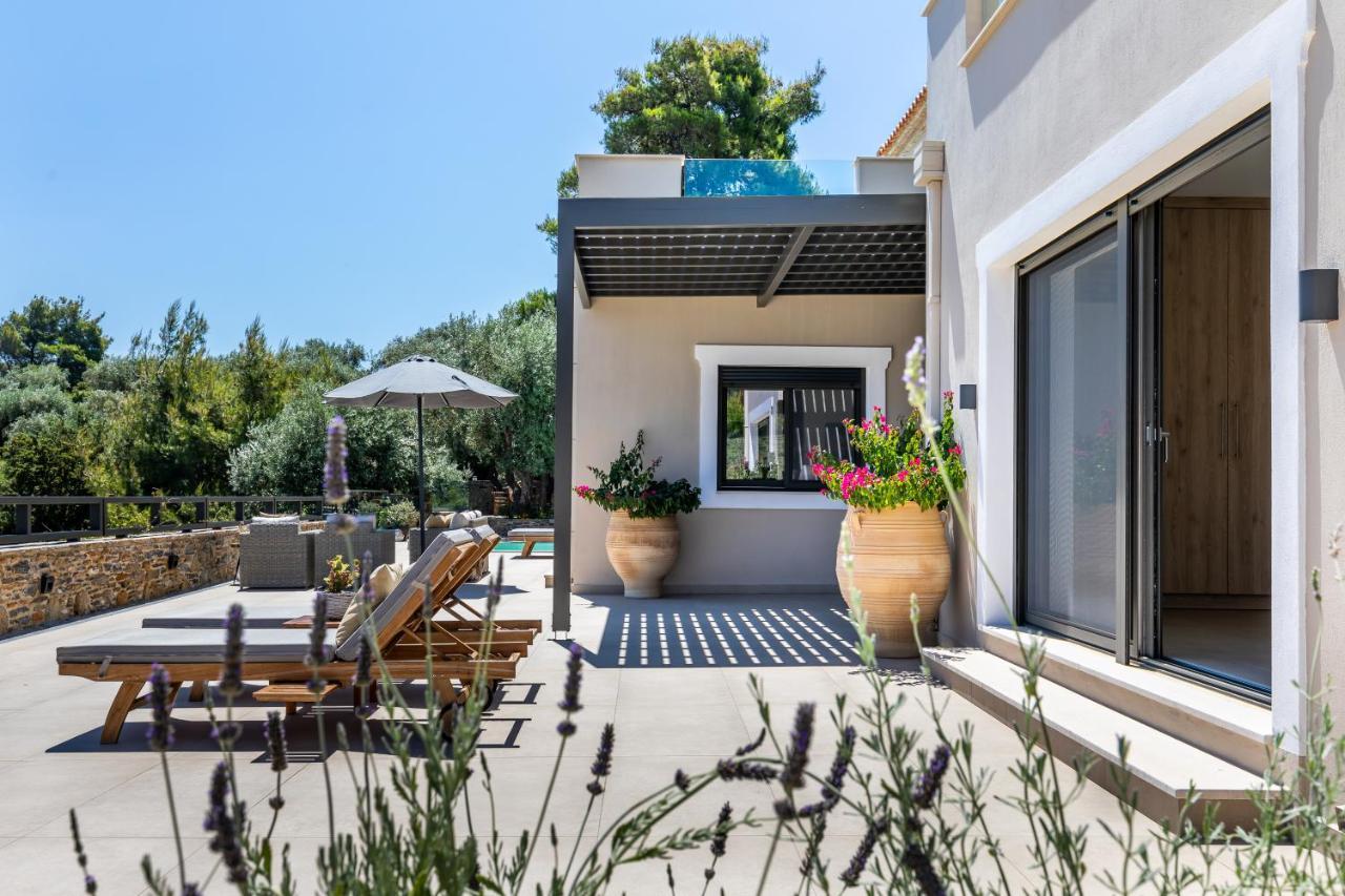 Villa Antigone Luxury Retreat 스코펠로스 타운 외부 사진