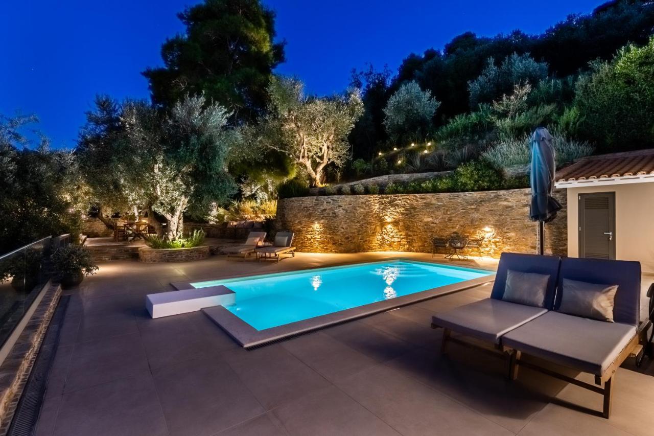 Villa Antigone Luxury Retreat 스코펠로스 타운 외부 사진