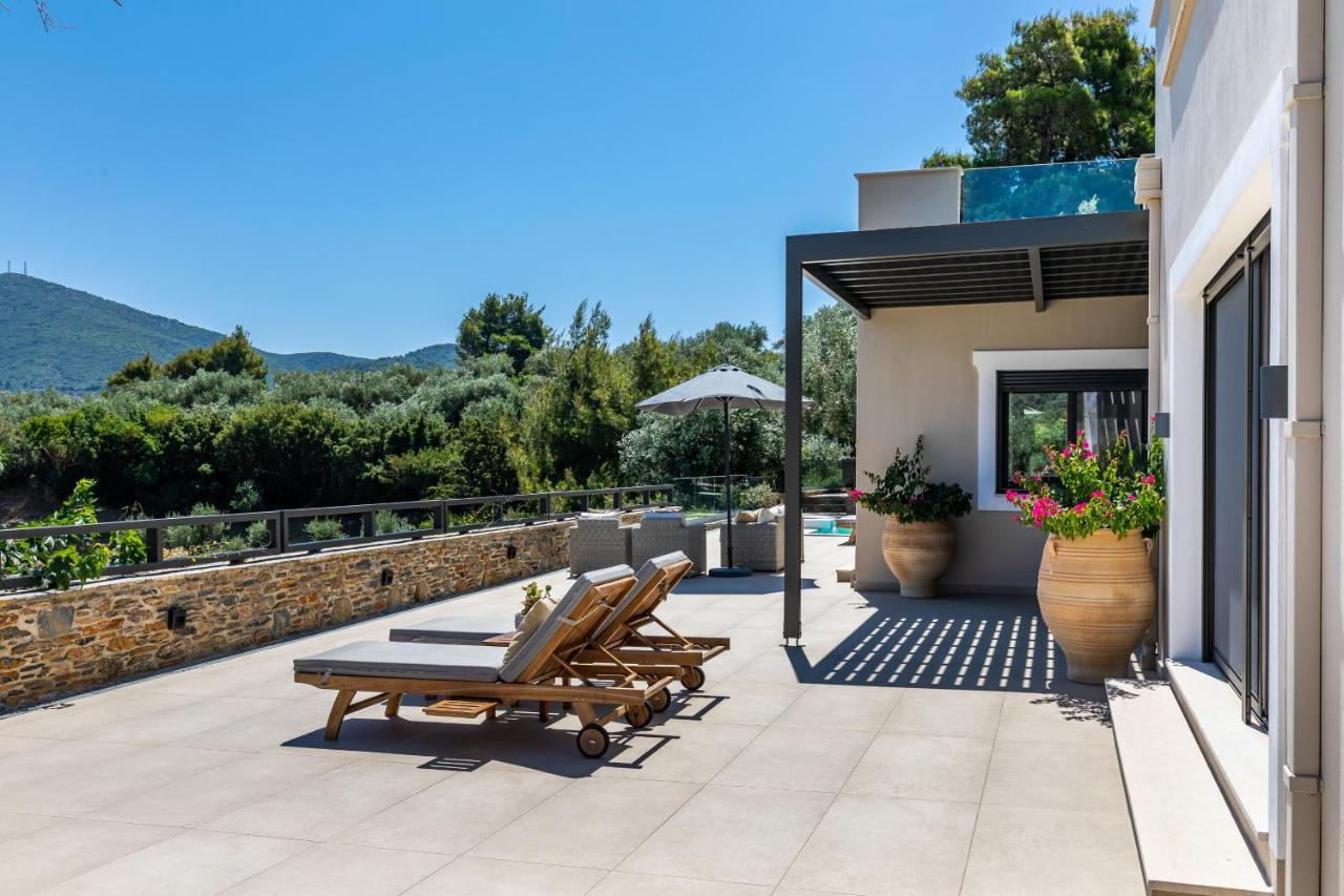 Villa Antigone Luxury Retreat 스코펠로스 타운 외부 사진
