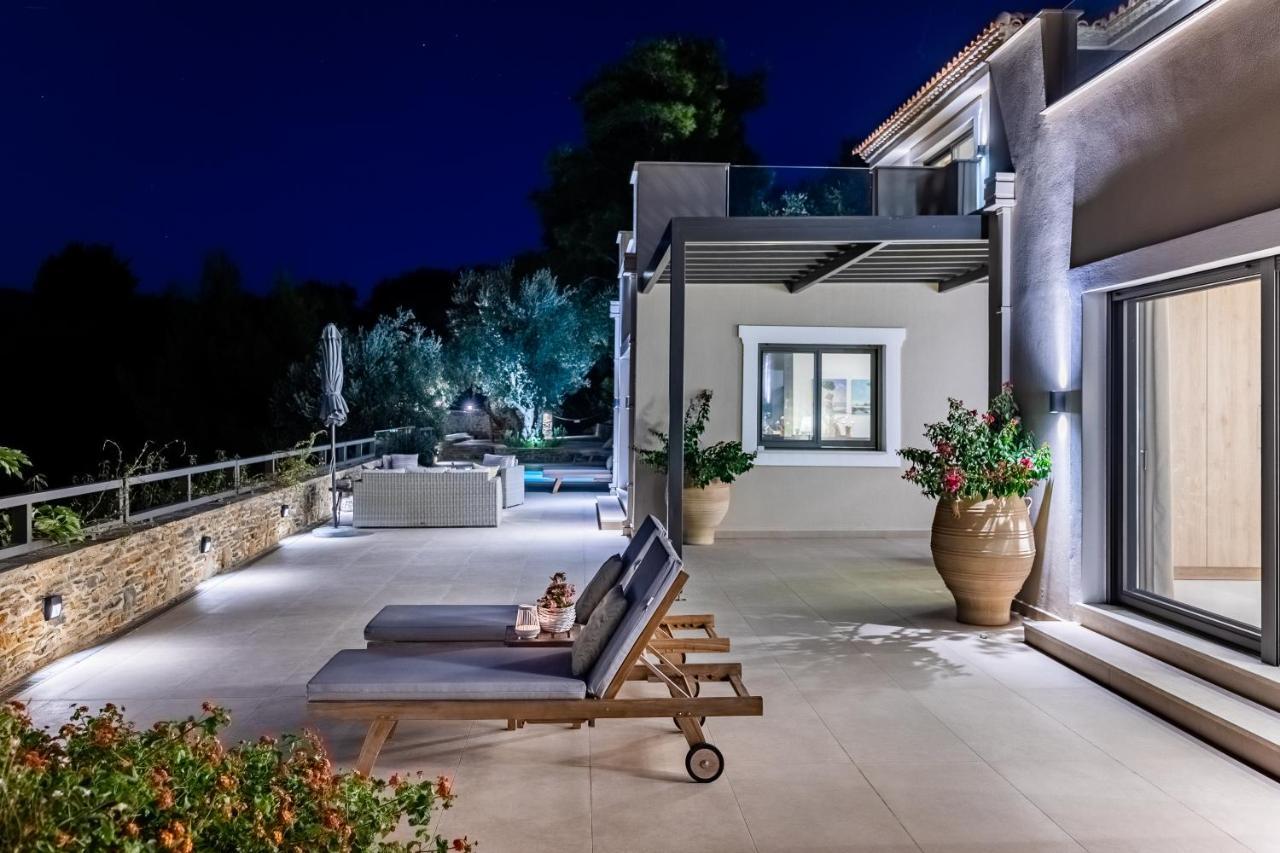 Villa Antigone Luxury Retreat 스코펠로스 타운 외부 사진