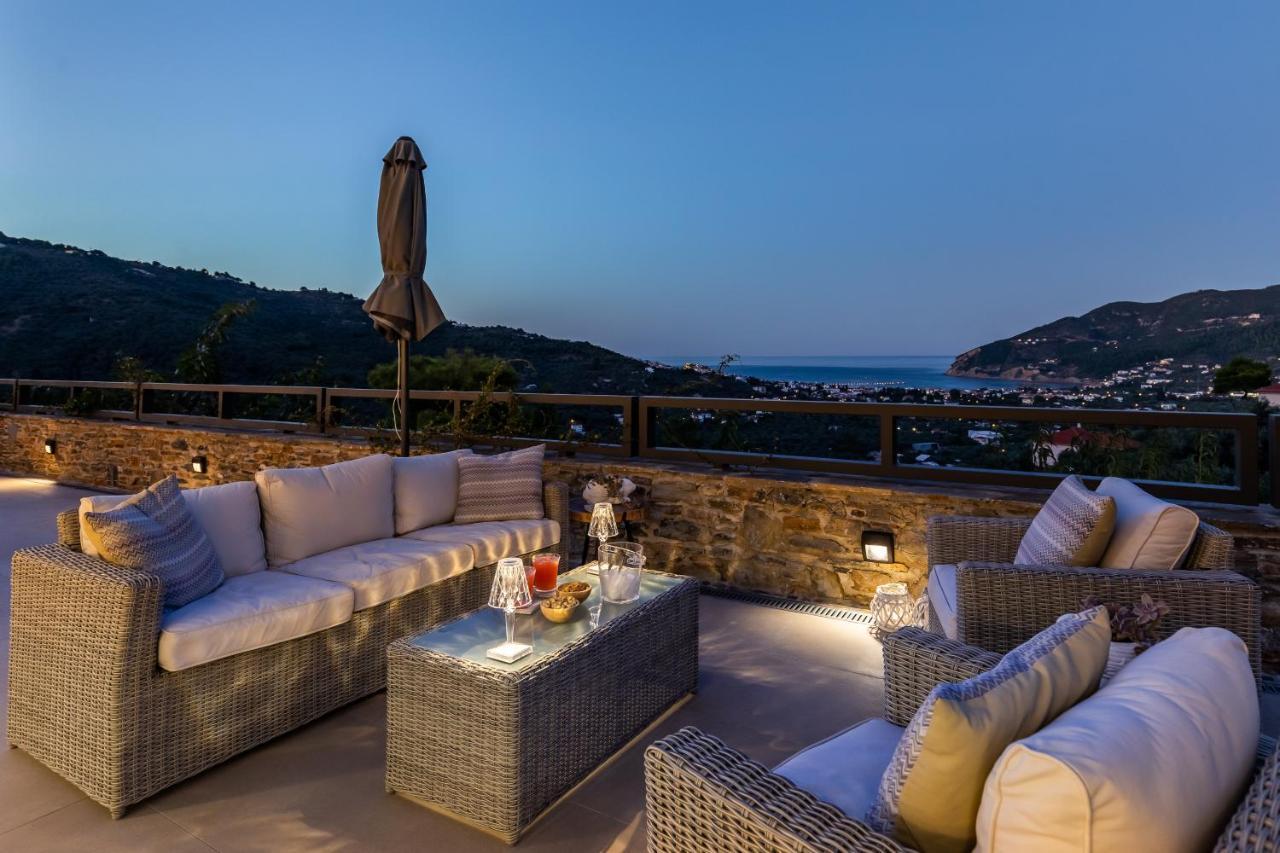 Villa Antigone Luxury Retreat 스코펠로스 타운 외부 사진